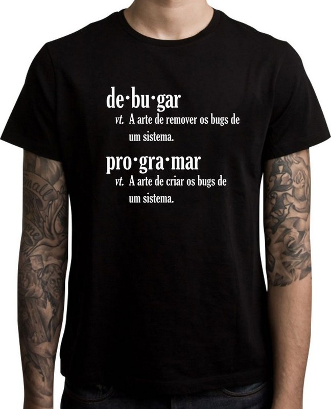T-Shirt Debugar Black