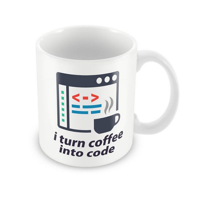 Mug Turn Coffee into Code